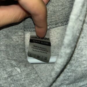 Grey broken hearts hoodie